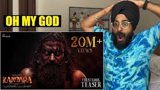 Kantara A Legend Chapter1 First Look Teaser Reaction RishabShettyAjaneesh VijayKiragandur [upl. by Einobe]