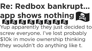 Redbox revokes access to all purchased movies amp TV Piracy is completely justified [upl. by Retha]