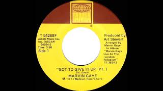 1977 HITS ARCHIVE Got To Give It Up Part 1  Marvin Gaye a 1 recordstereo 45 [upl. by Still548]