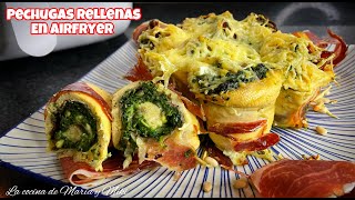 PECHUGAS RELLENAS  Receta En Airfryer 👌 [upl. by Jala328]