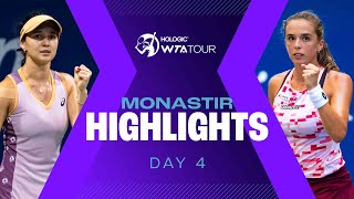 Mertens amp Lys clash on Day 4 at Monastir Bronzetti in action  WTA Match Highlights [upl. by Etteoj554]