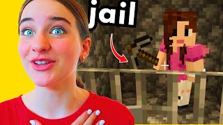 NAZ WENT TO JAIL  Minecraft Role Play funny ep3 w The Norris Nuts [upl. by Kehsihba]