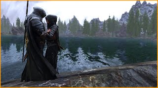 Serana e il Sangue di Drago si sposano ► Skyrim Serana dialogue add on Romance MOD Roleplay ITA [upl. by Akzseinga]