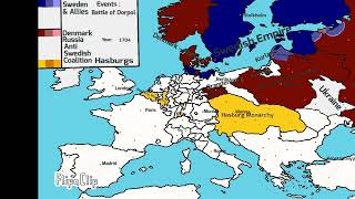 The great northern war And Spanish war of succession Every Year Part 1 [upl. by Brotherson]