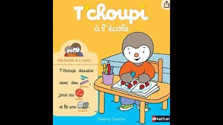 Tchoupi à lécole I Livre audio [upl. by Foscalina261]