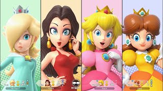 Super Mario Party Jamboree  Rosalina vs Peach vs Daisy vs Pauline  Marios Rainbow Castle [upl. by Etnaud337]