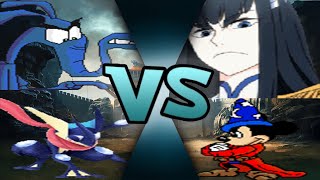 Request  Aardvark amp Gekkouga VS Satsuki amp Mickey Mouse MUGEN 11 [upl. by Hutchinson]