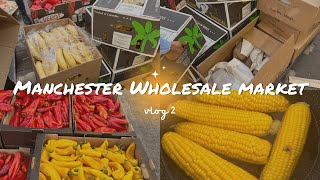 UK Living 🇬🇧 Shopping Again at the Famous Smithfield Wholesale Market in Manchester  Not Worth It [upl. by Lleuqar]