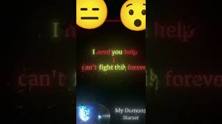 MY DEMONS LYRICS music [upl. by Kisung]