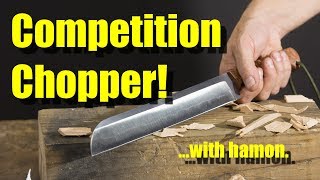 Competition Chopper With Hamon [upl. by Ihcehcu]