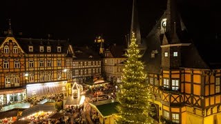 Weihnachtsmarkt in Wernigerode [upl. by Aleihs]