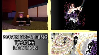 MOON BREATHING TRAINER LOCATION  Wisteria [upl. by Ardyce617]