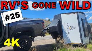 RVs Gone Wild 25 Aug 4th  RVs go POOF Now in 4K StupidCrazy RVs RV Fails amp Crashes [upl. by Yssor]