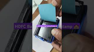 How to make Bank self inking Stamp small font size stampfactory bank stamps [upl. by Kettie]