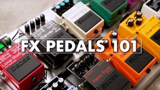 Guitar Pedals For Beginners  In Less Than 10 Minutes [upl. by Ahsatal]