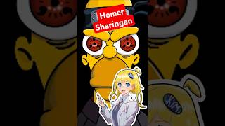 Have You Seen The Homer Sharingan Meme on TikTok [upl. by Anilef]