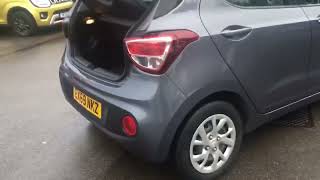 EX69NKZ HYUNDAI I10 SE GREY 2019 Horderns Motor House Ltd  Peugeot [upl. by Lemay]