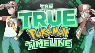 The TRUE Pokémon Timeline [upl. by Rock475]