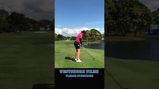 Carlota Ciganda Golf Swing 23 shorts golf lpga [upl. by Ecirtnahc]