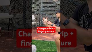 The best changeup grip PLUS finger pressure [upl. by Ydnic587]