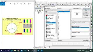 DISEÑO DE CONEXION DE TRANSFORMADORES TRIFASICO CON EL PROGRAMA MULTISIM [upl. by Devinne]