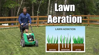 Aerating Lawns When its Done and Why [upl. by Noloc]