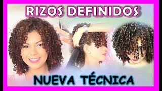 COMO DEFINIR LOS RIZOS 🔴 RIZOS DEFINIDOS ☑ SIN FRIZZ  Defined Curls YOLIANA GAMBOA ❤ [upl. by Klingel424]