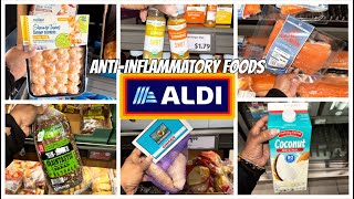 ALDI HEALTHY FOOD  ANTI INFLAMMATORY DIET  ALDI SHOP WITH ME [upl. by Phelps398]