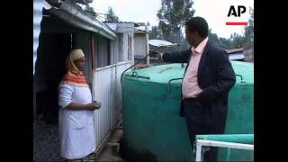 Ethiopian farmers take up bio gas [upl. by Emylee]