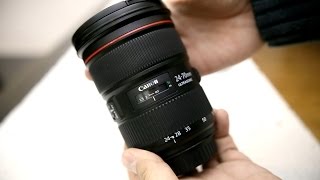 Canon 2470mm f28 USM L Mark ii Lens Review with samples [upl. by Cottrell491]