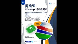 冈比亚 WhatsApp 号码数据库  Latest Lead [upl. by Rossner]