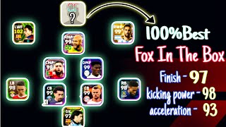 Best Fox in the Box ⚡ E Football Mobile 24 pesgamer [upl. by Ylloh]