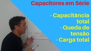 Como calcular capacitância de capacitores [upl. by Yelhsa]