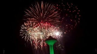 94th saudi national day Fireworks khobar corniche [upl. by Armillda353]