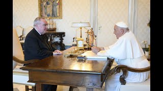 Pope Francis received in audience the Order of Maltas Grand Master [upl. by Suiramaj]