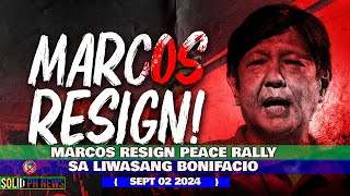 LIVE Marcos Resign Prayer Rally sa Liwasang Bonifacio  September 2 2024 [upl. by Elahcim]