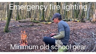 A short video for the start of April Emergency fire lighting [upl. by Henry]