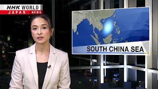 Marcos No navy deployment in South China SeaーNHK WORLDJAPAN NEWS [upl. by Enileuqaj]