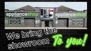 Appliance Shop Morecambe Showroom Tour bosch neff siemens aeg zanussi hotpoint hoover [upl. by Melc]