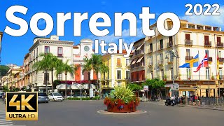 Sorrento 2022 Italy Walking Tour 4k Ultra HD 60fps – With Captions [upl. by Floria]