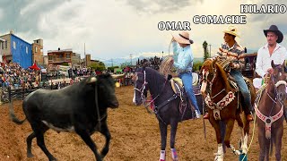 JARIPEO DE TOROS BRAVOS BUSCA CABALLOS HILARIO CABEZAS COMANCHE TEJARO MICHOACAN 15 JULIO 2024 [upl. by Georas]