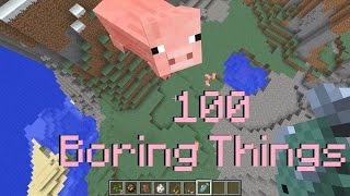 Minecraft  How to be BORING [upl. by Stephan542]