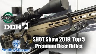 SHOT Show 2019 Top 5 Premium Deer Rifles [upl. by Aivatnwahs]