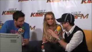 btj Lindsay Lohan INTERVIEW WANGO TANGO 2008 [upl. by Zacks]