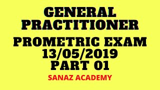 General Practitioner MCQs for Prometric Exam of DHA MOH Haad OMSB part1 sanaz academy [upl. by Jermain]