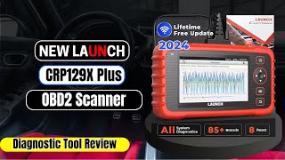 LAUNCH CRP129X Plus OBD2 Scanner Review [upl. by Iloj]