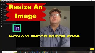 Resize An Image In Movavi Photo Editor 2024 [upl. by Faubert]