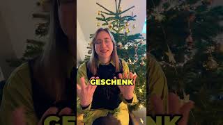 SCHENKEN  Wichtigste Verben zum Thema WEIHNACHTEN 🎄 Wortschatz  Deutsch lernen A1 A2 B1 B2 [upl. by Tobie539]