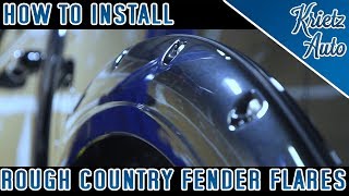 Install Rough Country Fender Flares For Ram 1500│ Krietz Auto [upl. by Mandell]