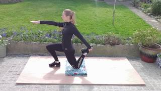 Turnout Exercises  Hip Mobility and Strength for Irish Dance [upl. by Eleirbag966]